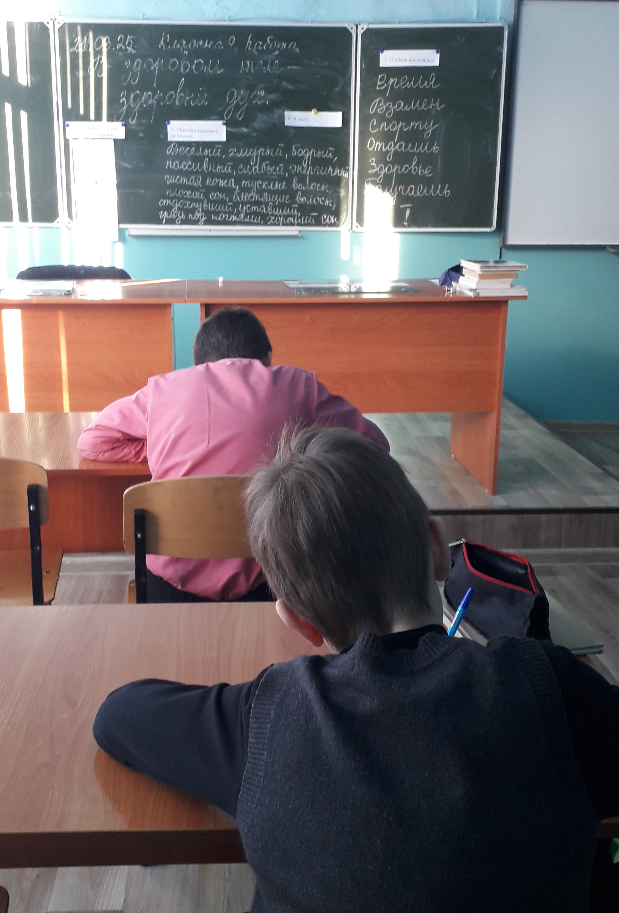 В здоровом теле-здоровый дух.